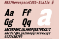 NK57MonospaceCdEb-Italic