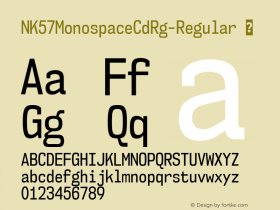 NK57MonospaceCdRg-Regular