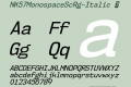 NK57MonospaceScRg-Italic