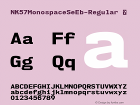 NK57MonospaceSeEb-Regular