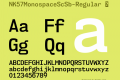 NK57MonospaceScSb-Regular