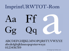 ImprintURWTOT-Rom