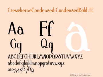 CrewekerneCondensed-CondensedBold