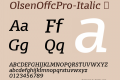 OlsenOffcPro-Italic