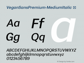 VeganSansPremium-MediumItalic