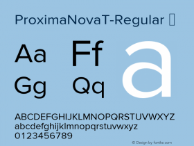 ProximaNovaT-Regular