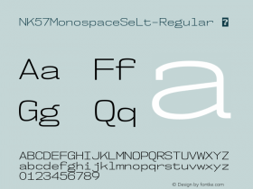 NK57MonospaceSeLt-Regular