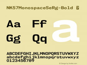 NK57MonospaceSeRg-Bold