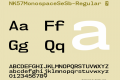NK57MonospaceSeSb-Regular