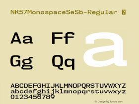 NK57MonospaceSeSb-Regular