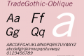 TradeGothic-Oblique