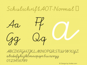 SchulschriftAOT-Normal
