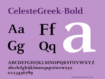 CelesteGreek-Bold