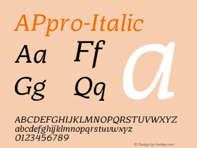 APpro-Italic