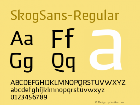 SkogSans-Regular