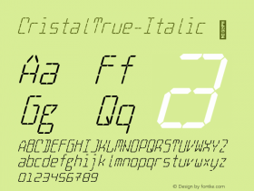 CristalTrue-Italic