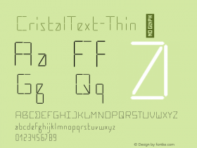 CristalText-Thin