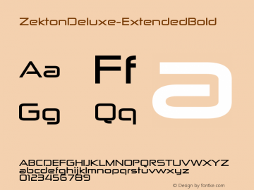 ZektonDeluxe-ExtendedBold