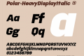 Polar-HeavyDisplayItalic