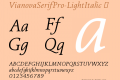 VianovaSerifPro-LightItalic