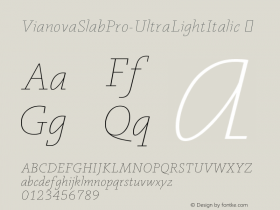 VianovaSlabPro-UltraLightItalic