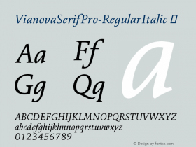 VianovaSerifPro-RegularItalic