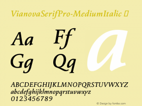 VianovaSerifPro-MediumItalic