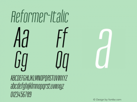 Reformer-Italic