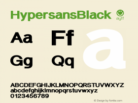 HypersansBlack