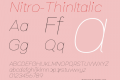 Nitro-ThinItalic