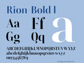 Rion-Bold