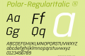 Polar-RegularItalic