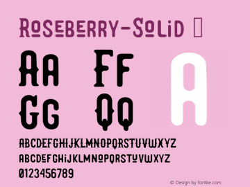 Roseberry Beatrice Regular ttf 400 Font Family Search Fontke