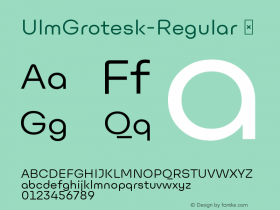 UlmGrotesk-Regular