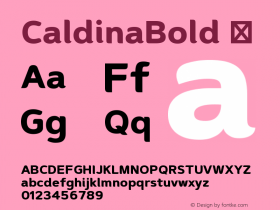 CaldinaBold