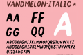 Vandmelon-Italic