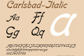 Carlsbad-Italic