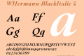 WHermann-BlackItalic