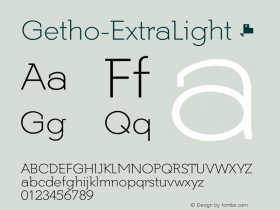 Getho-ExtraLight