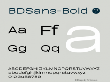 BDSans-Bold