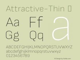 Attractive-Thin