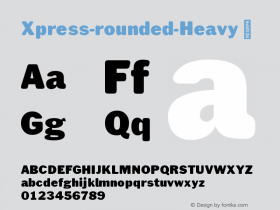 Xpress-rounded-Heavy