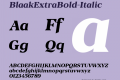 BlaakExtraBold-Italic