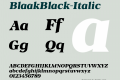 BlaakBlack-Italic