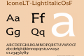IconeLT-LightItalicOsF