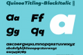 QuinoaTitling-BlackItalic