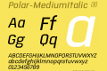 Polar-MediumItalic