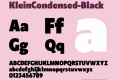 KleinCondensed-Black