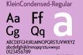 KleinCondensed-Regular