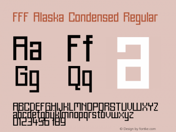 FFF Alaska Condensed